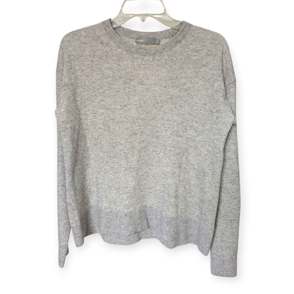 Vince Marled Wool/Cashmere Pullover Sweater